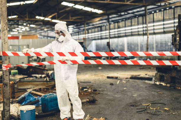 Professional Unattended Death Cleanup technician working in Grandview, MO